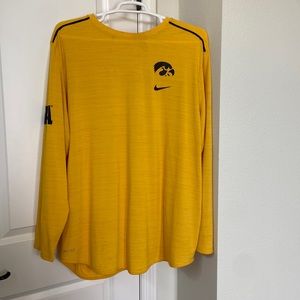 Iowa Hawkeye long sleeve dri fit